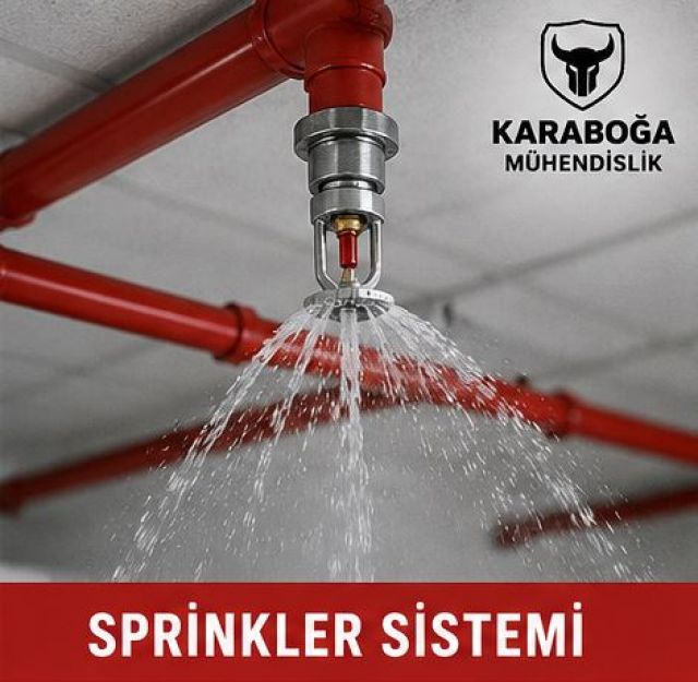 Ümraniye Yangın Sprinkler Sistemleri | Karaboğa Mühendislik